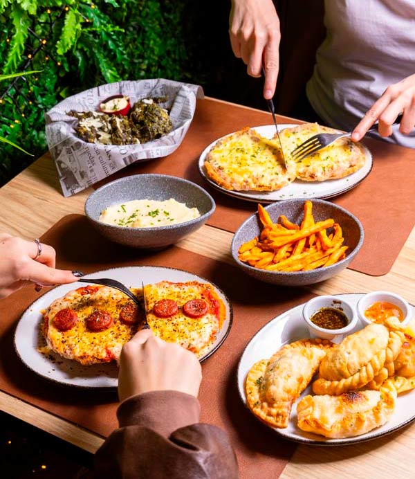 Milanesas con entrantes